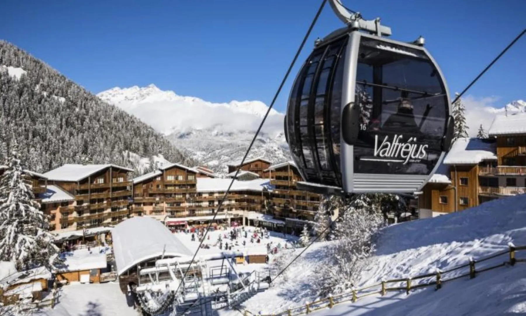 Residence Le Thabor - Studio Pour 4 Personnes 65 Modane Frankrike
